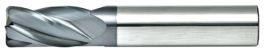 1/8X1/8 4 FLUTE CORNER RADIUS SINGLE END ALTIN CARBIDE MIL