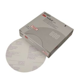 3M™ Stikit™ Finishing Film Abrasive Disc 260L, 01321, 6 in, P600, 100 discs per carton, 4 cartons per case
