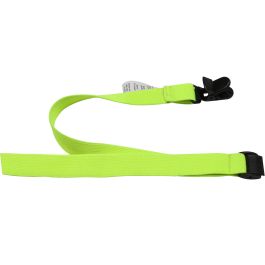 Hard Hat Lanyard - 2 lbs. maximum load limit - Retail Packaged, Lime, OS 533-300101