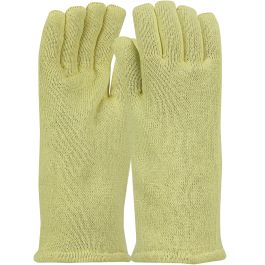 Heat & Cold Resistant Glove with Twaron® Outer Shell and Nylon Lining - 14", Yellow, L 59GL