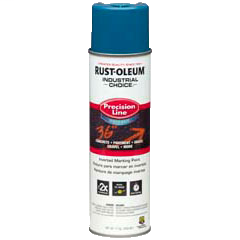 Industrial Choice - M1800 System Water-Based Precision Line Marking Paint - Colors - APWA Caution Blue