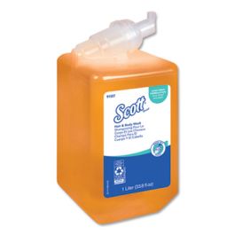 Essential Hair and Body Wash, Citrus Floral Scent, 1 L, 6/Carton