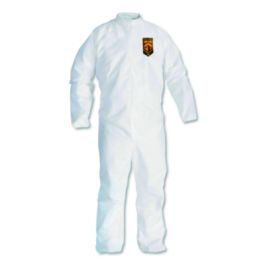 A30 Elastic-Back Coveralls, White, 2X-Large, 25/Carton