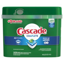 ActionPacs, Fresh Scent, 22.5 oz Tub, 43/Tub, 6 Tubs/Carton