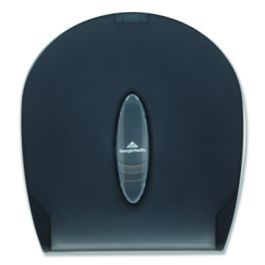 Jumbo Jr. Bathroom Tissue Dispenser, Single Roll, 10.6 x 5.4 x 11.3, Translucent Smoke