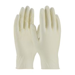 Disposable Nitrile Glove, Powder Free with Textured Grip - 3 mil, White, L SQWF09L