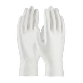 Industrial Grade Disposable Vinyl Glove, Powder Free - 3 Mil, White, L