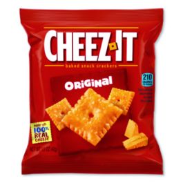Cheez-It Crackers, Orginal, 1.5 oz, 8/Box