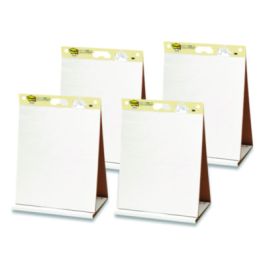 Original Tabletop Easel Pad with Self-Stick Sheets, Unruled, 20 x 23, White, 20 Sheets, 4/Pack