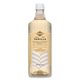 Flavored Coffee Syrup, Sugar Free Vanilla, 1 L Bottle