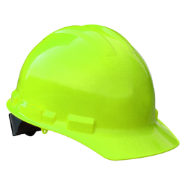 Granite™ Cap Style 6 Point Ratchet Hard Hat - Hi-Vis Green GHR6-GREEN-HV