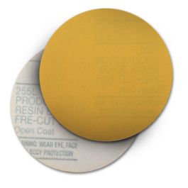 3M™ Hookit™ Gold Film Disc 255L, P120, 3-1/2 in x NH, Die 350HH
