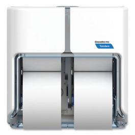 Tandem No Touch High Capacity Bath Tissue Dispenser, 12.6 x 6.6 x 12, White