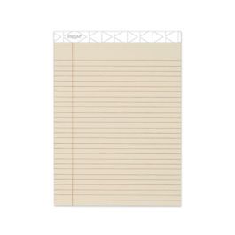 Prism + Colored Writing Pads, Wide/Legal Rule, 50 Pastel Ivory 8.5 x 11.75 Sheets, 12/Pack