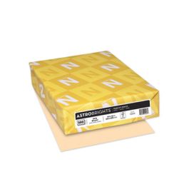 Color Paper, 24 lb Bond Weight, 8.5 x 11, Punchy Peach, 500/Ream