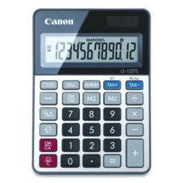 LS-122TS Desktop Calculator, 12-Digit LCD