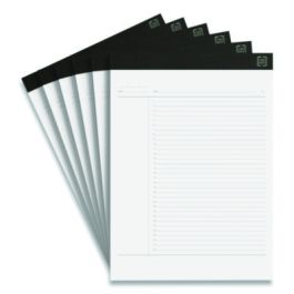 Notepads, Project-Management Format, 50 White 8.5 x 11.75 Sheets, 6/Pack