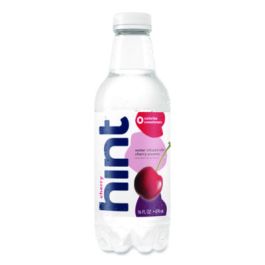 Flavored Water, Cherry, 16 oz Bottle, 12 Bottles/Carton