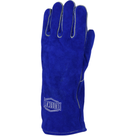 Ironcat® Shoulder Split Cowhide Leather Welder's Glove with Cotton Foam Liner and Kevlar® Stitching - Left Hand Only, Blue, L 9041/LHO