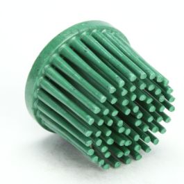 Scotch-Brite™ Roloc™ Bristle Disc, RD-ZB, 50, TR, Green, 1 in x 5/8 in, 20/Carton, 80 ea/Case