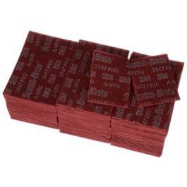 Scotch-Brite™ Hand Pad 7447B, HP-HP, A/O Very Fine, Maroon, 6 in x 9 in, 60 ea/Case, Bulk