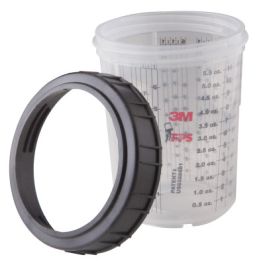 3M™ PPS™ Cup & Collar, 16115, Mini, 2 per carton, 4 cartons per case