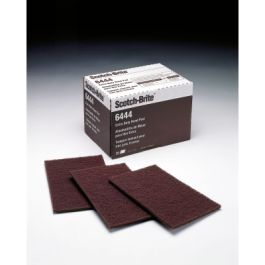 Scotch-Brite™ Extra Duty Hand Pad 6444, 6 in x 9 in, 20/Carton, 3 Cartons/Case