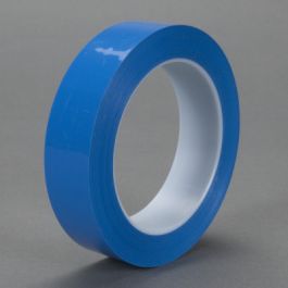 3M™ Polyethylene Tape 483, Blue, 1 in x 36 yd, 5.0 mil, 36 Roll/Case