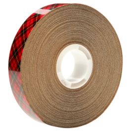 Scotch® ATG Adhesive Transfer Tape 969, Clear, 1/2 in x 36 yd, 5 mil, (12 Roll/Carton) 72 Roll/Case