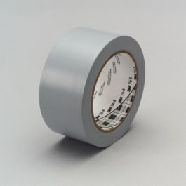 3M™ General Purpose Vinyl Tape 764, Gray, 49 in x 36 yd, 5 mil, 3 Roll/Case, Plastic Core
