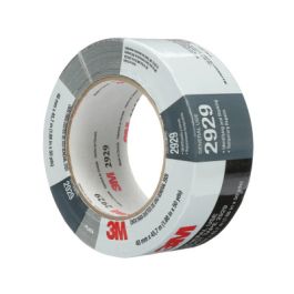 3M™ General Use Duct Tape 2929, Silver, 1.88 in x 50 yd, 5.5 mil, 24 Roll/Case, Individually Wrapped Conveniently Packaged