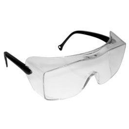 3M™ OX™ Protective Eyewear 12163-00000-20, Clear AF Lens, Black Secure Grip Temple, 20 ea/Case