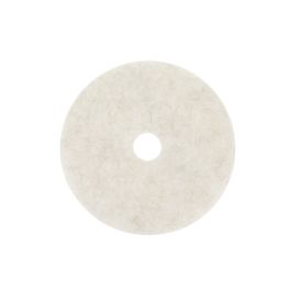 3M™ Natural Blend Floor Pads 3300, White/Natural Fiber, 432 mm x 82 mm, 17 in, 5 ea/Case