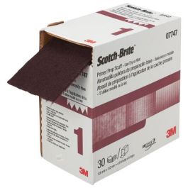 Scotch-Brite™ Primer Prep Scuff 07747, VFN, 4-3/4 in x 15 ft, 3 ea/Case
