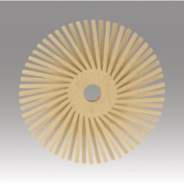 Scotch-Brite™ Radial Bristle Disc, RB-ZB, 6 Mic, 2 in x 3/8 in, Thin Bristle, 40/Carton, 80 ea/Case