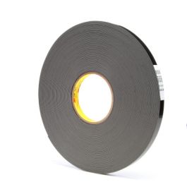 3M™ VHB™ Tape 4949, Black, 1/2 in x 36 yd, 45 mil, 18 Roll/Case