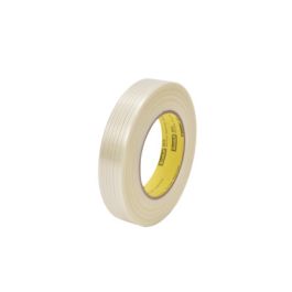 Scotch® Filament Tape Clean Removal 8915, 12 mm x 55 m, 6 mil, 72 Roll/Case