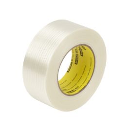 Scotch® Filament Tape Clean Removal 8915, 24 mm x 55 m, 6 mil, 36 Roll/Case