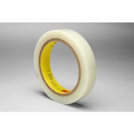3M™ Super Bond™ Film Tape 396, Transparent, 1/2 in x 36 yd, 4.1 mil, 72 Roll/Case