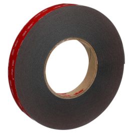 3M™ VHB™ Heavy Duty Mounting Tape 5952, Black, 3/4 in x 15 yd, 45 mil, 12 Roll/Case