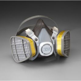 3M™ Half Facepiece Disposable Respirator Assembly 5303, Organic Vapor/Acid Gas, Large 12 EA/Case