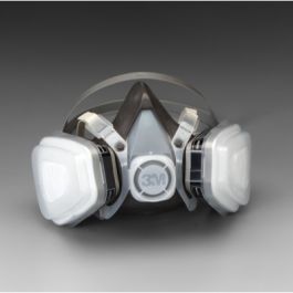 3M™ Half Facepiece Disposable Respirator Assembly 53P71, Organic Vapor/P95 Respiratory Protection, Large 12 EA/Case