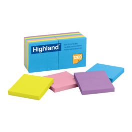 Highland™ Notes 6549-B, 3 in x 3 in (7.62 cm x 7.62 cm)