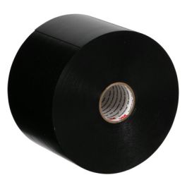 3M™ Scotchrap™ Vinyl Corrosion Protection Tape 51, 4 in x 100 ft, Unprinted, Black, 4 rolls/Case