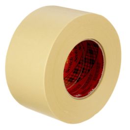3M™ High Performance Masking Tape 2693, Tan, 72 mm x 55 m, 7.9 mil, 12 Rolls/Case