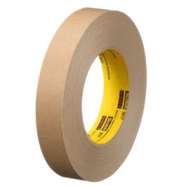 3M™ Flatback Tape 2517, Medium Brown, 6.5 mil, 24 mm x 55 m, 36 Roll/Case
