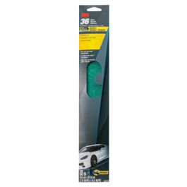 3M™ Green Corps™ File Sheets, 32232, 36 grit, 2-3/4 in x 16 1/2 in, 5 sheets per pack, 10 packs per case