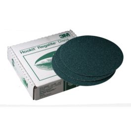 3M™ Green Corps™ Hookit™ Disc, 00525, 8 in, 36, 25 discs per carton, 5 cartons per case