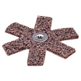 Scotch-Brite™ Star, 2 in A CRS LS, 25/Pac, 100 ea/Case