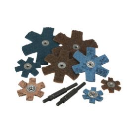 Scotch-Brite™ Star, 2 in A VFN LS, 25/Bag, 100 ea/Case